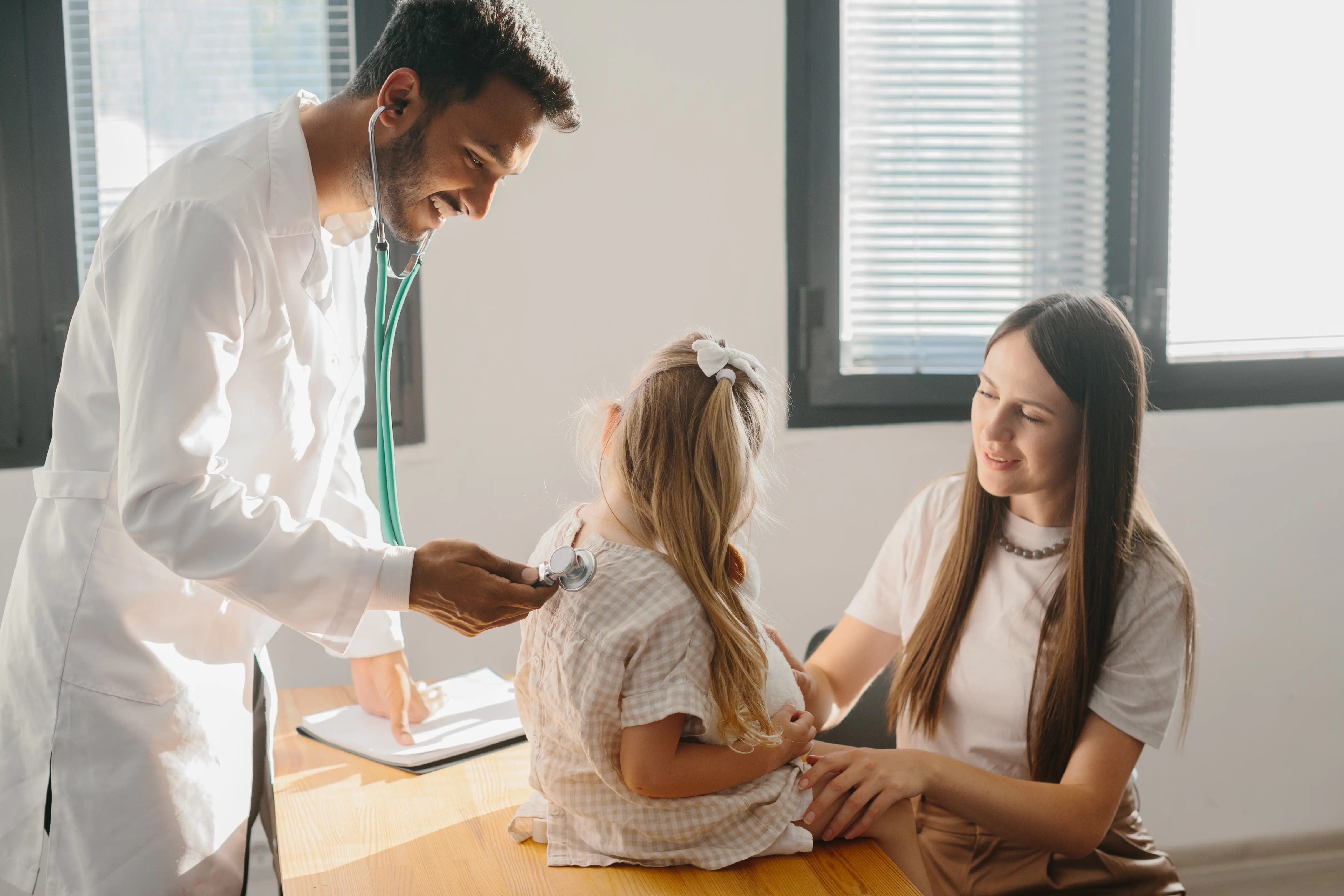 Doctor consulting with a patient