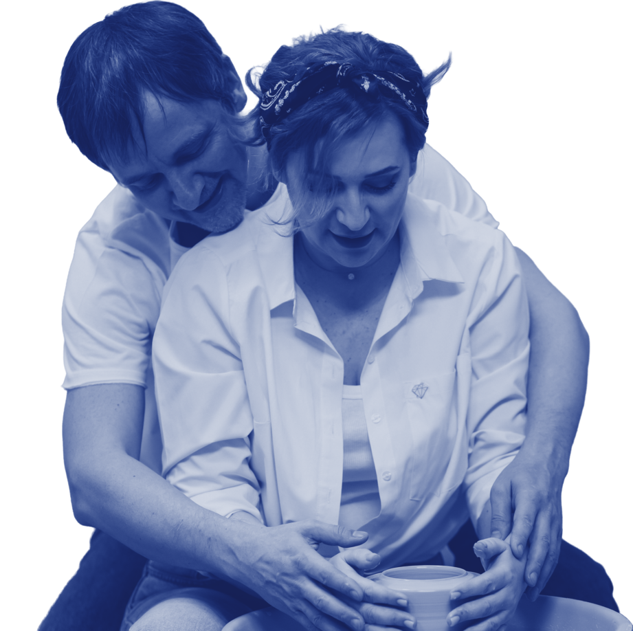 Two school children representing education planning