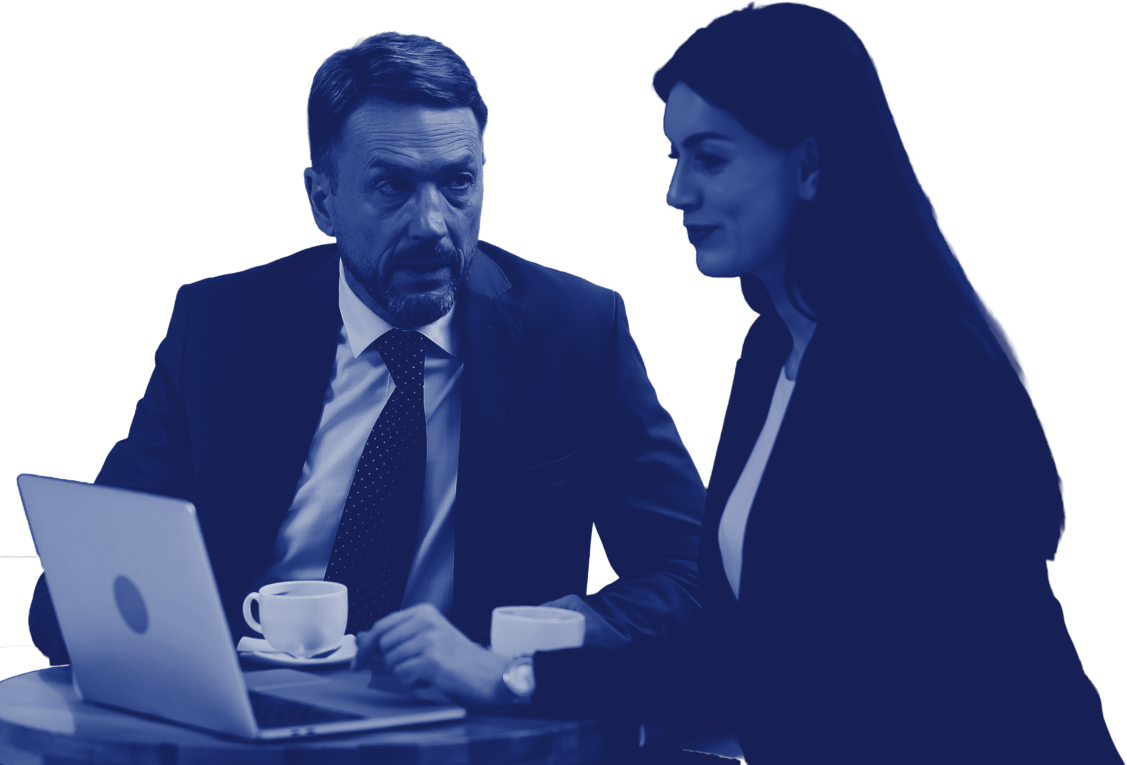 Two school children representing education planning