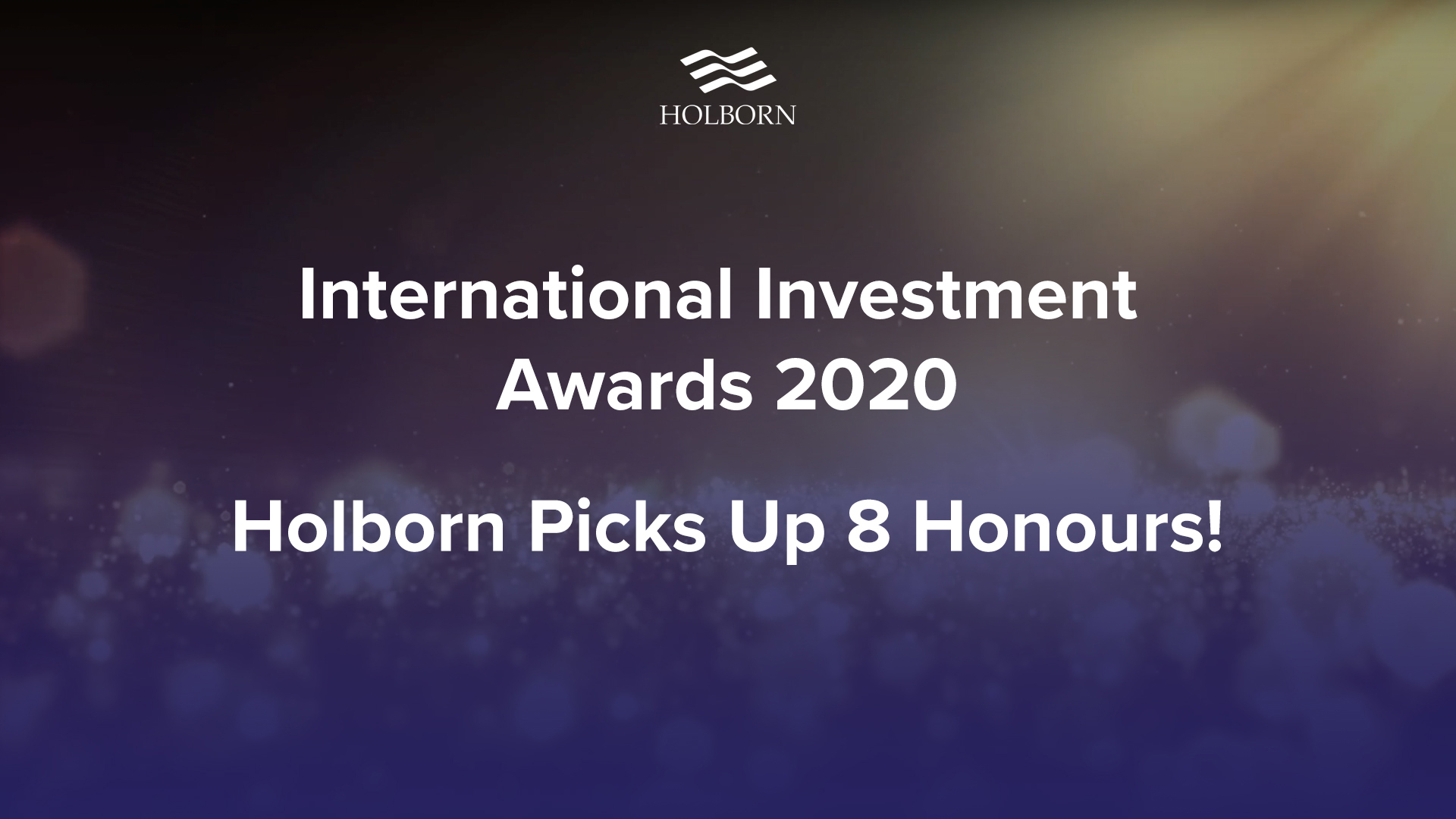 Holborn Assets celebrates 8 industry awards