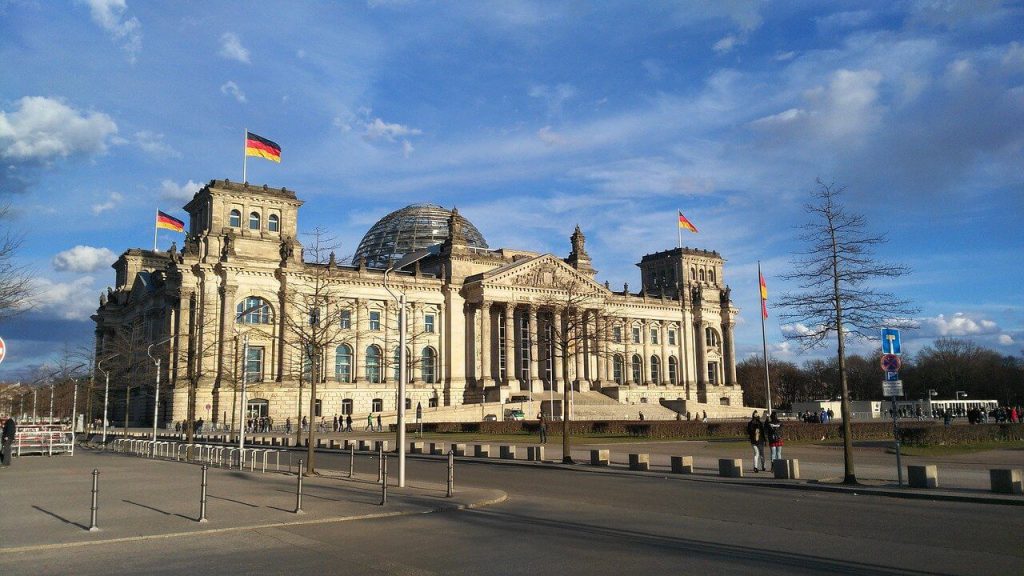 Germany Berlin Bundestag building